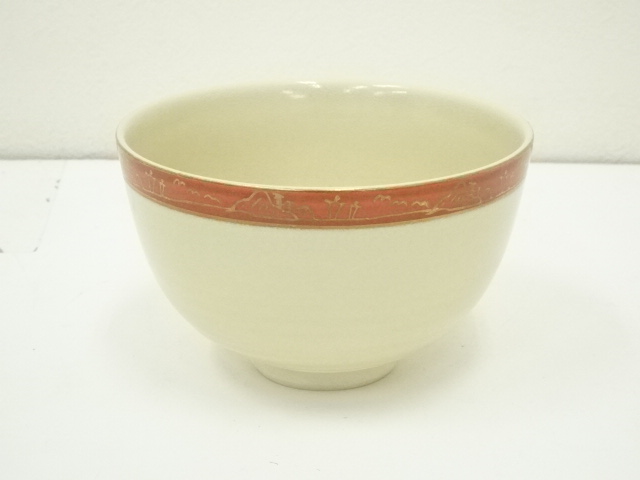 JAPANESE TEA CEREMONY / TEA BOWL CHAWAN / BELT 
